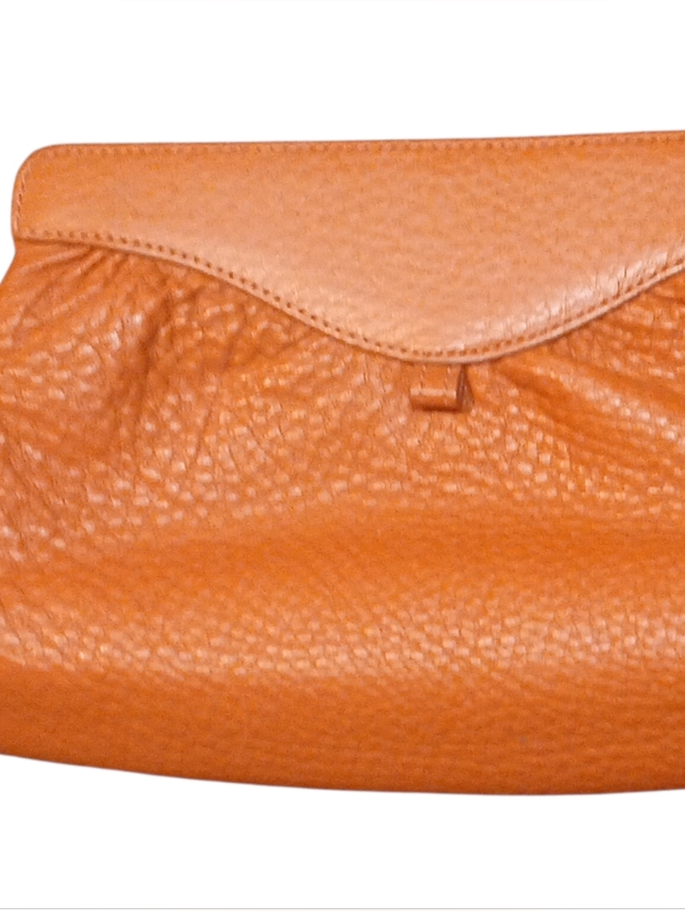 Cole Hann - NWOT, Rust Colored Hand Bag, Double Magnetic Closure, Inside Pocket. - Picture 14 of 14